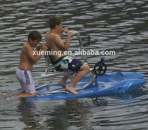 Deportes acuáticos al aire libre tipo único Pedal <span class=keywords><strong>bicicleta</strong></span> acuática para la venta - Product Image 3