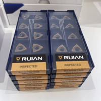 Plaquettes de perçage CNC de marque RUIAN WCMT06T308 Plaquettes de foret en carbure Outils de coupe de tour