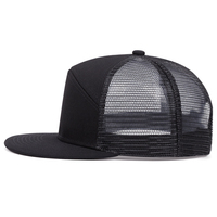 Envío Rápido, Gorra Trucker de Malla con Visera Plana, Gorra Snapback de Algodón de Alta Calidad para Hombre, Múltiples Colores en Existencia, Personalización Disponible