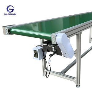 Gıda Sınıfı Hatları için Özelleştirilebilir Eğimli Zincirli Konveyör, Küçük 304 Paslanmaz Çelik PVC, Otomatik 380V/220V/110V 300kg - Product Image 1