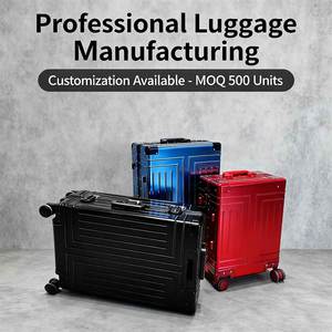 ชุดกระเป๋าเดินทางแบบแข็ง โครงอะลูมิเนียม ขนาดใหญ่ ความจุเยอะ สำหรับขายส่ง - Product Image 4