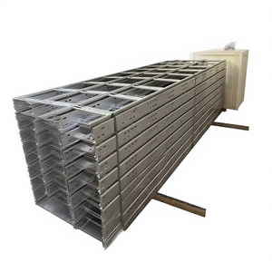 Bandeja portacables de aluminio galvanizado en caliente, sistema de soporte de acero inoxidable para la instalación de cables - Product Image 1