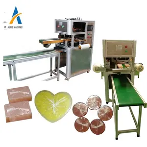Machine de fabrication de savon à l'huile d'olive faite à la main, Film d'emballage en rouleau plastique pour barre, Film de savon, Machine d'emballage rétractable