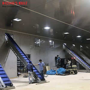 Hongsbelt taşınabilir modüler konveyör PP gıda sınıfı plastik eğimli konveyör bant - Product Image 5