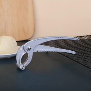 Presse-ail Hakushaku Mori avec plaque de levage, pinces de cuisine en alliage d'aluminium, ustensiles anti-brûlure - Product Image 3