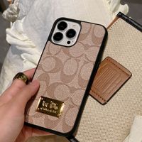 Étui de luxe en cuir pour iPhone 11 12 13 14 15 16 17 Pro Max 16E 17Air 12/13 Mini, anti-chute