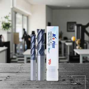 Corée du Sud YG Aluminium Fraise Spéciale K2 Acier Au Tungstène Fraise À Trois Tranches Haute Brillance 3F Carbure <span class=keywords><strong>Cutter</strong></span> E5C72 - Product Image 2