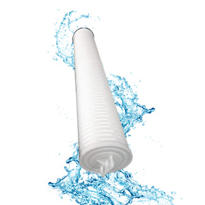 Cartouche filtrante plissée haute performance de qualité supérieure, 0,45 ou 0,22 micron, pour la filtration de la bière (vente en gros) - Product Image 1