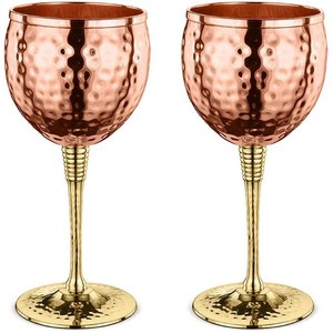 Copa de vino de Metal de hierro hecha a mano con recubrimiento de polvo negro diseño de color de lujo excelente reutilizable para boda Hotel fiesta restaurante - Product Image 6