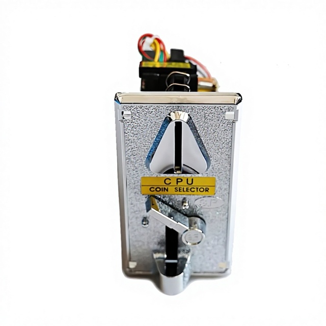 CPU Controlled Coin Acceptor Suitable for Vending and Arcade Game Machines