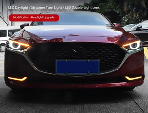 Faros delanteros de coche actualización Original <span class=keywords><strong>Plug</strong></span> and Play modificado faro LED luces de circulación diurna para <span class=keywords><strong>MAZDA</strong></span> CX30 2020-2021 - Product Image 6