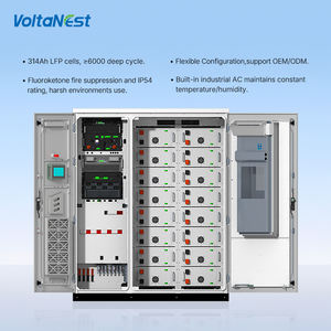 Système de <span class=keywords><strong>stockage</strong></span> d'énergie industriel tout-en-un VoltaNest 60 kW 100 kW 60 kWh 240 kWh haute tension pour énergie solaire photovoltaïque (C & L ESS) - Product Image 5