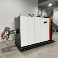 Équipement de chauffage industriel avec chaudière à vapeur et générateurs diesel pour la production de granulés
