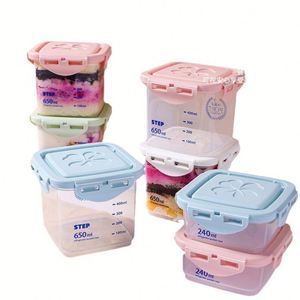 Pot de conservation hermétique en PP5 de qualité alimentaire, récipient multi-usages pour céréales, fromage, gâteaux et conservation des aliments - Product Image 2