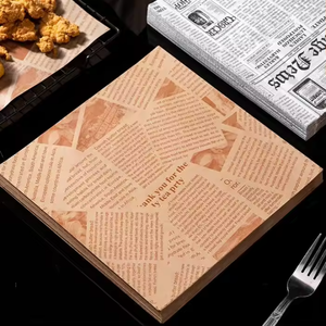 Wholesale Customized Personalized Printing Oil Resistant Biodegradable Eco-friendly Disposable Food Packaging Wax <b>Paper</b> - Product Image 3