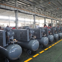 Chine Moteur électrique 1.5kw 2.2kw 3kw 4kw Compresseur d'air à piston Compresseur d'air industriel à petit piston