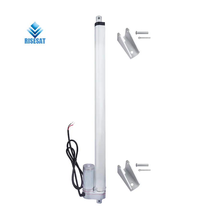 RISESAT 800mm Inme 12 Volt sessiz Lineer aktüatör parantez RS-D3 IP65