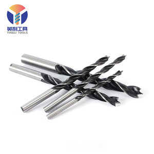 Forets de perçage Yingli pour le travail du bois, 3mm, 4mm, 5mm, 6mm, 7mm, 8mm, 9mm, 10mm, 12mm, en acier à haute teneur en carbone, pour une finition lisse - Product Image 2