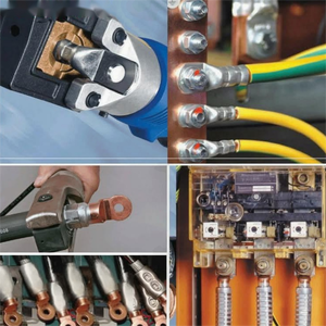 DTL-2-25 CE tiêu chuẩn lưỡng kim/lưỡng kim đồng-nhôm thiết bị đầu cuối cáp Uốn Lugs nối điện phụ kiện điện AL cu - Product Image 3