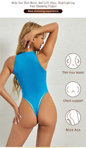 บอดี้สูทสายหนังสำหรับผู้หญิงชุดชั้นในบอดี้สูทแฟชั่น - Product Image 5