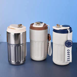 Affichage intelligent de la température Tasse thermos en acier inoxydable 316 Hommes Femmes Tasses portables de grande valeur Gym Tasse simple Personnalisation - Product Image 5