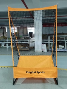 Huấn luyện viên bóng đá 4 trong 1 đa kỹ năng đào tạo bóng đá Mục tiêu đánh lưới 7x4 ft bóng đá thực hành mục tiêu vượt qua, đá, chụp - Product Image 4