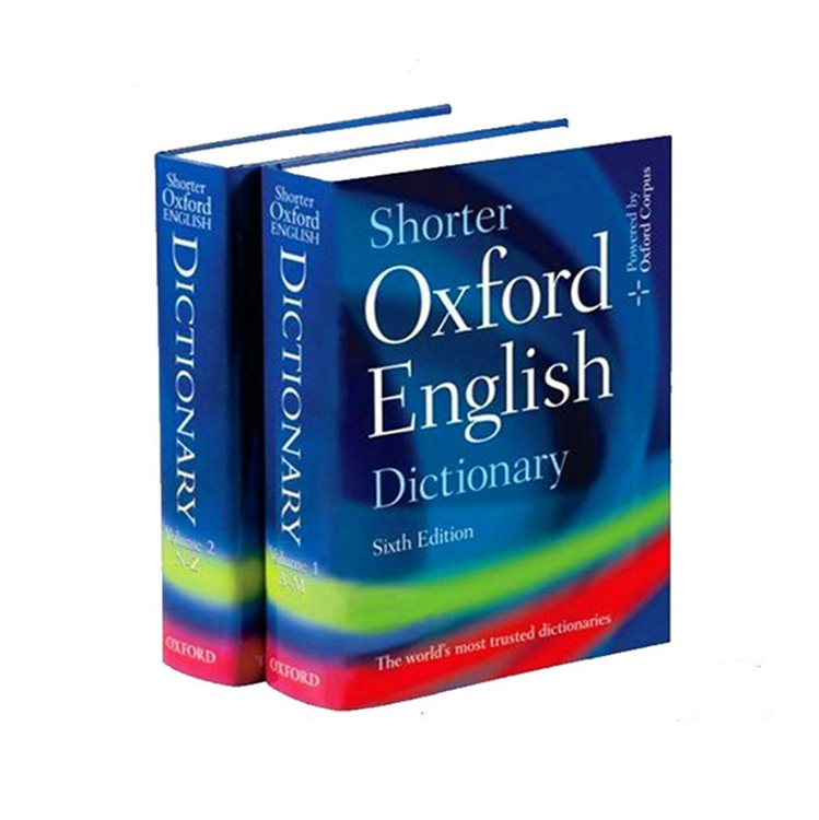 Индивидуальное высокое качество A5 красочный английский словарь Оксфорд печатная публикация