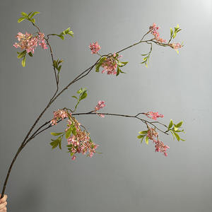 Rama de Osmanthus Artificial, Plantas Verdes de Plástico, Flores Falsas, Sauce de Nieve, Pequeñas Flores de Simulación, Decoración Floral para Bodas - Product Image 6