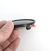 Vente en gros d'usine, en gros, en argent/noir, diamètre extérieur 61 mm, en ABS, capuchon de moyeu de roue pour modification automobile, pour Q7/A4L/A3/Q3