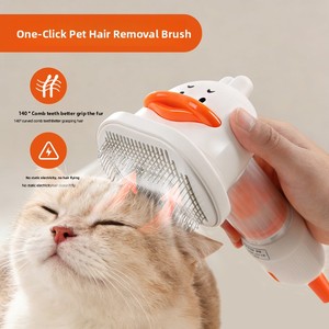 Spazzola Aspirante 4-in-1 per Peli di Animali Domestici, Ricaricabile Senza Fili, Pettine Aspirante per Gatti e Cani, Strumento per la Rimozione del Pelo in Eccesso - Product Image 2