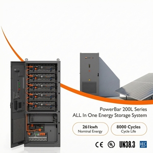 100kWh 200kWh 300kWh 500kWh Solar Battery <b>Energy</b> <b>Storage</b> <b>System</b> 400V Off Grid 8000 Cycle Cooling HP1500K Lithium Battery 288V En - Product Image 2