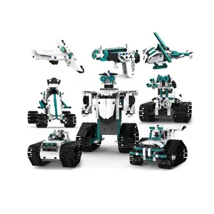 Robot de control remoto programable por aplicación para niños, 612 piezas, juego de construcción de eje de juguete, modelo de cambio inteligente, bloques de construcción para niños, juguetes para regalo