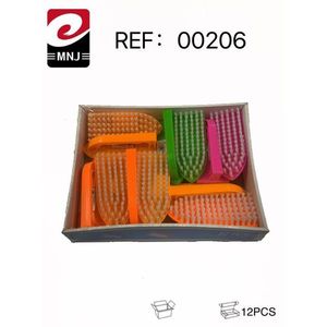 MNJ Laundry Brush Set 12Pcs Colorful Plastic Cleaning Brushes For Clothes And Fabric Care - Product Image 3