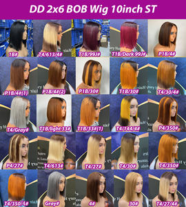 Perruque Bob Carré Lisse Double Drawn avec Cheveux Vierges à Cuticules Alignées et Fermeture Kim 2*<span class=keywords><strong>6</strong></span>, Perruques Lace Front 100% Cheveux Humains pour Femmes Noires - Product Image 4