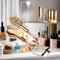 Pince à cils portable et lumineuse JM de haute qualité, outils de beauté professionnels, logo personnalisé, vente en gros
