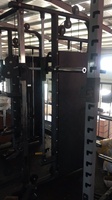 Long Glory 80kg * 2 Weight Stack Cable Crossover Smith Machine Entrenador de gimnasia multifuncional con material de acero