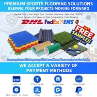 Alfombra de Baloncesto para Interiores de Alta Resistencia, Distribución Global, Amplio Paquete de Colores, Suelo Sintético Resistente al Desgaste