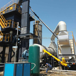 Hoch integrierte Heiß mischung 120 t/h Mobile Asphalt beton mischa nlage 120 t/h Mobile Asphalt anlage zum Verkauf - Product Image 4