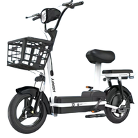 Vélo électrique scooter électrique scooter électrique à deux roues scooter léger et populaire