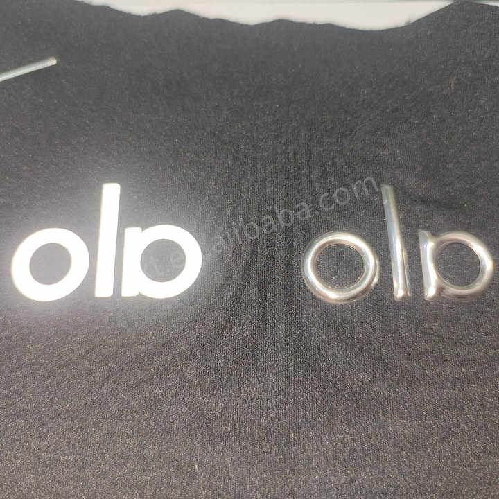 High Frequency Embossed Brand Logo Custom TPU Heat Transfer 3d Embossed ...