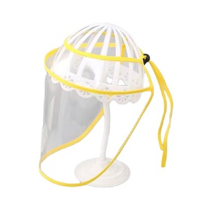 Child Face Shield Clear Visor Anti-Fog PC Material Dust Proof Protection Hat For Kids - Product Image 3