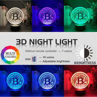Lampe de Chevet LED Illusoire 3D Luffy One Piece, Anime Japonais, Veilleuse Tactile Colorée, pour Chambre et Bureau