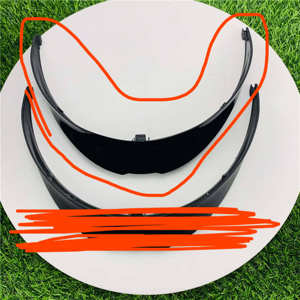 Spoiler Nuevo de Alta Velocidad para Casco <span class=keywords><strong>AGV</strong></span> K1 K3SV/K5, Accesorios para Motocicleta, Modelo 2022 - Product Image 4