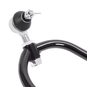 Bras en A allongé avant noir pour Yamaha <span class=keywords><strong>Raptor</strong></span> <span class=keywords><strong>250</strong></span> YFM250R 2008-13 enduit de poudre - Product Image 6