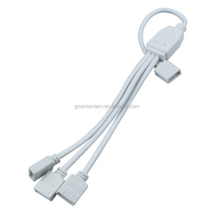 Répartiteur de câble d'extension pour connecteur <span class=keywords><strong>LED</strong></span> RVB 4 broches Connecter 1 à 2 3 4 voies 5050 3528 Bande lumineuse <span class=keywords><strong>LED</strong></span> RVB avec divers connecteurs - Product Image 3