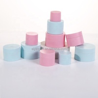 Pot cosmétique carré en plastique blanc réutilisable pour soins de la peau, 10 ml, 20 ml, 30 ml, 50 ml