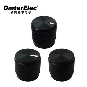 Perilla de aluminio de diseño clásico, perilla anodizada, pomo de puntero dorado/plateado/negro - Product Image 5