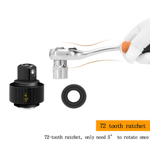 Ningbo Nhà Máy Sản Xuất 126 160 Mảnh Đóng Hộp Cơ Khí Ổ Cắm Bộ 72T Ratchet Cờ Lê Tuốc Nơ Vít 1/2 "3/8" 1/4 "Kích Thước OEM Tùy Chỉnh - Product Image 5