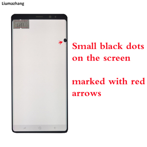 6.3 "gốc siêu AMOLED <span class=keywords><strong>LCD</strong></span> cho Samsung <span class=keywords><strong>Galaxy</strong></span> Note 8 màn hình hiển thị thay thế Digitizer lắp ráp với chấm đen - Product Image 2