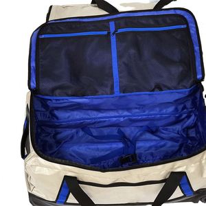 Sac de hockey sur glace robuste, nouvelle conception 2023, fabriqué en usine BSCI, avec roulettes pour équipement. - Product Image 4